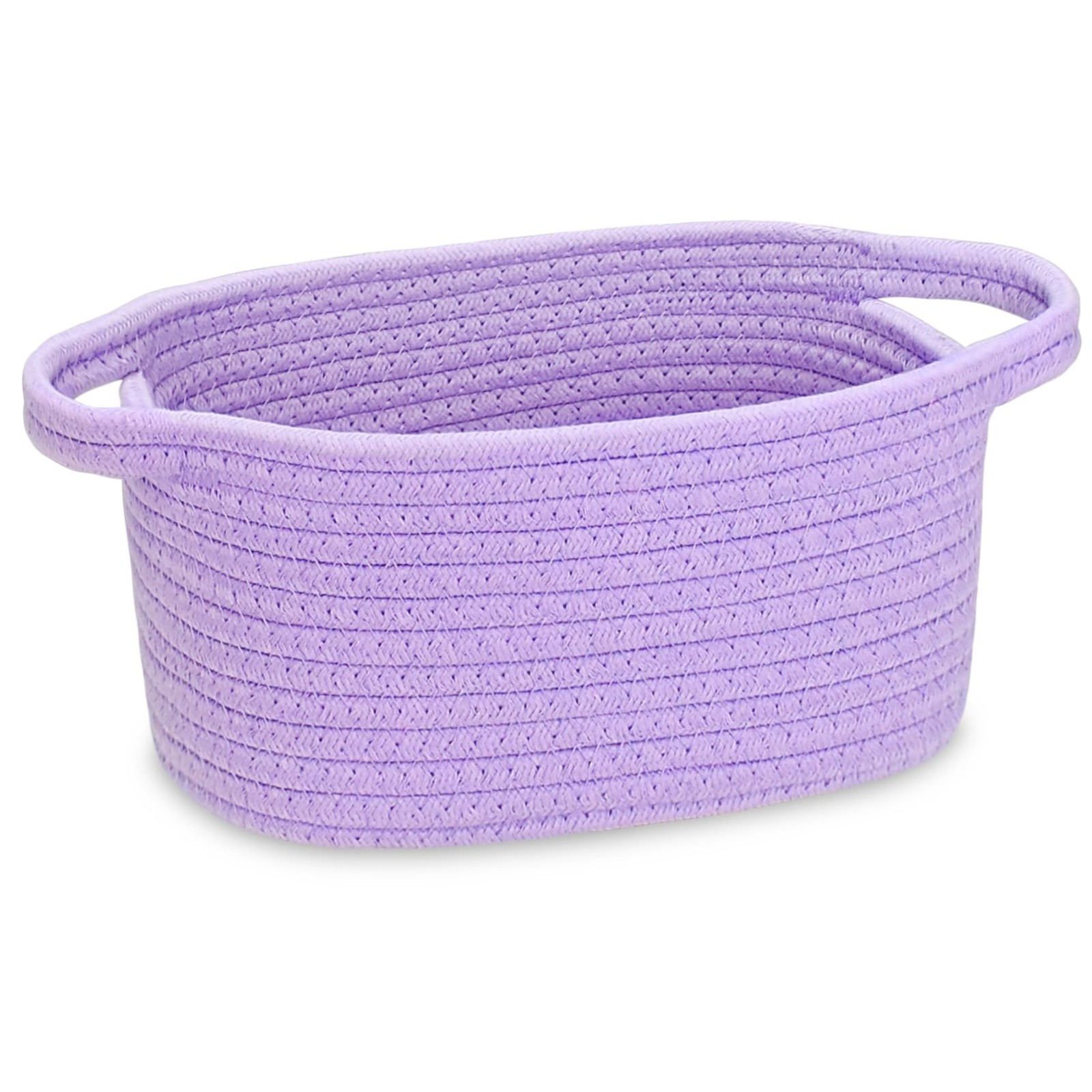 ABenkle Small Storage Basket, Mini Cute Cotton Rope Woven Shelf Basket, Boho ...