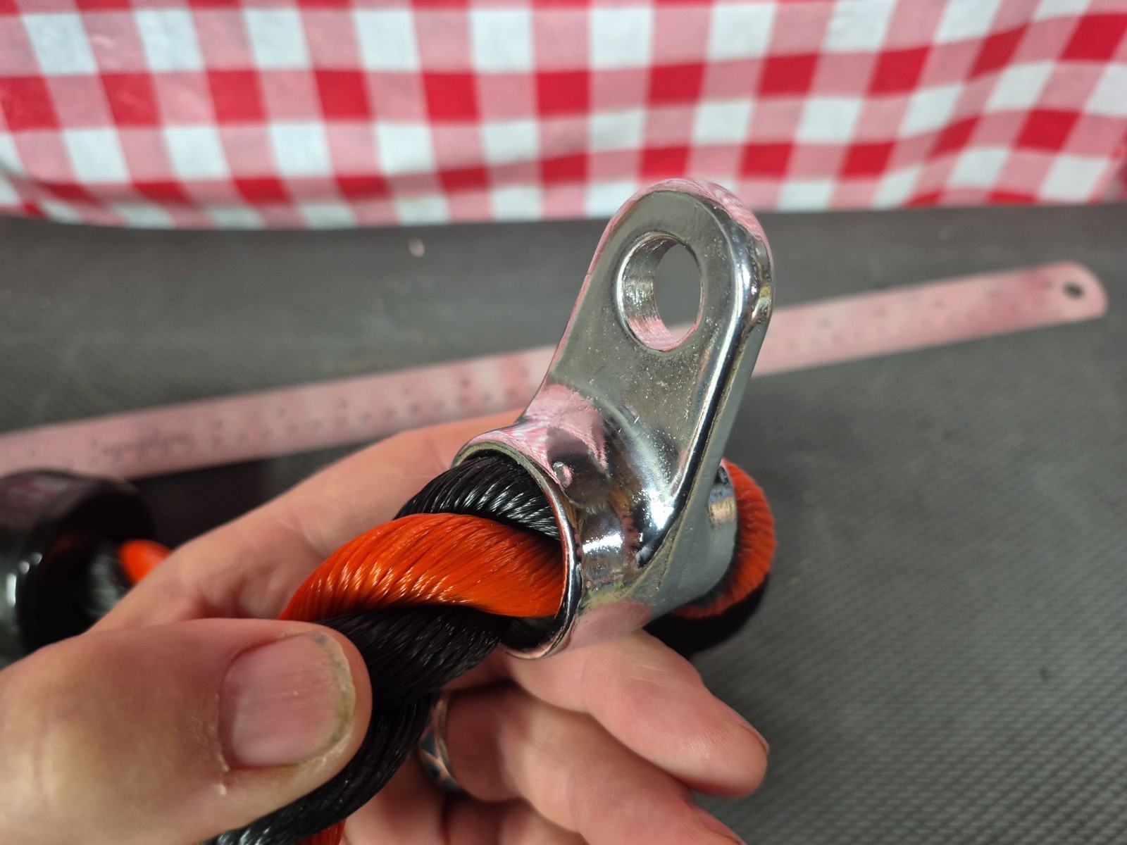 Tricep Rope Attachment For Cable Machines
