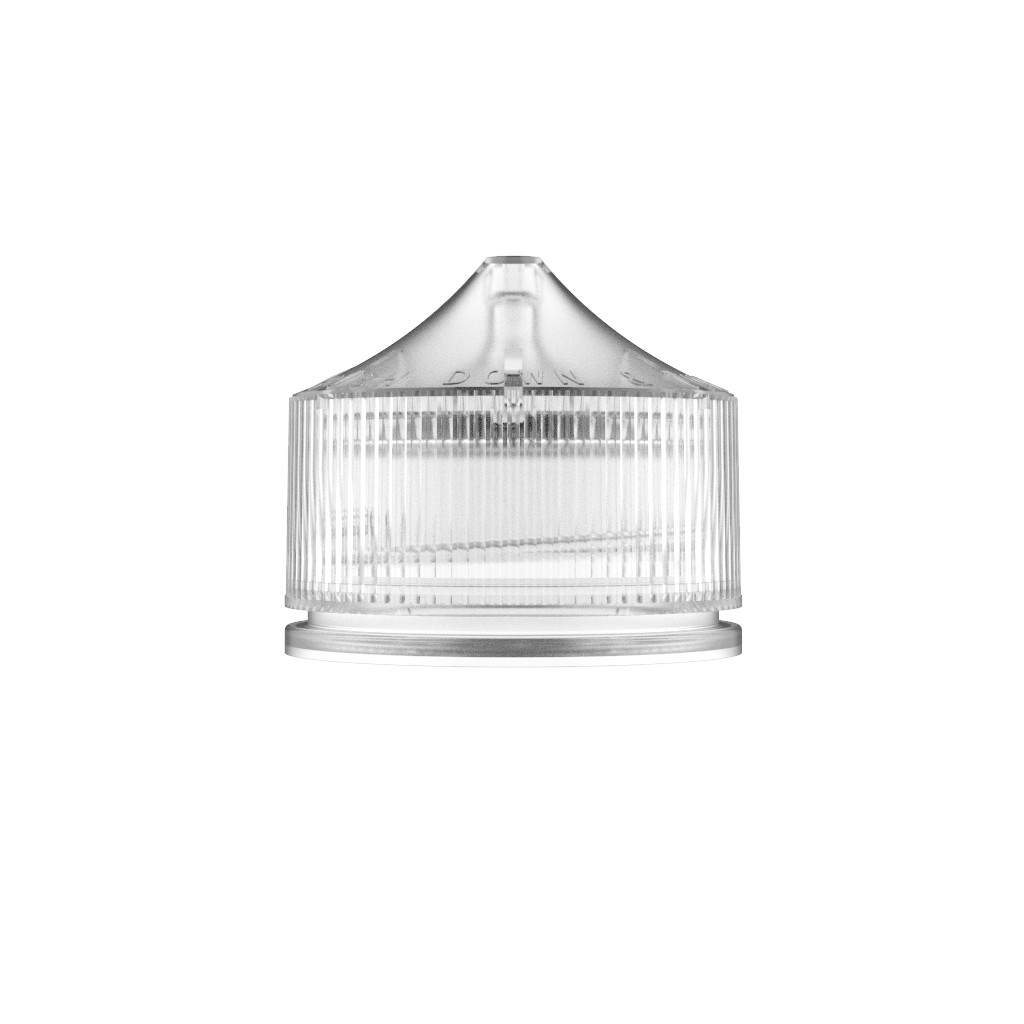 CHUBBY GORILLA 120ML V3 PET AUTHENTIC BOTTLES (100pack) CLEAR/NATURAL CAP