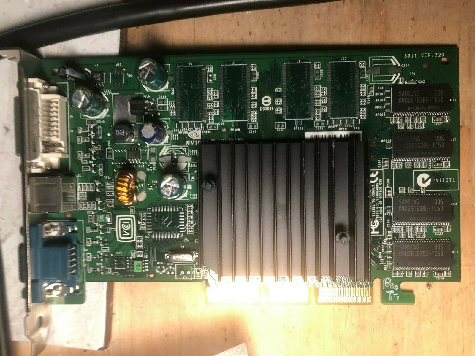 NVidia MX440-8X AGP Video Card