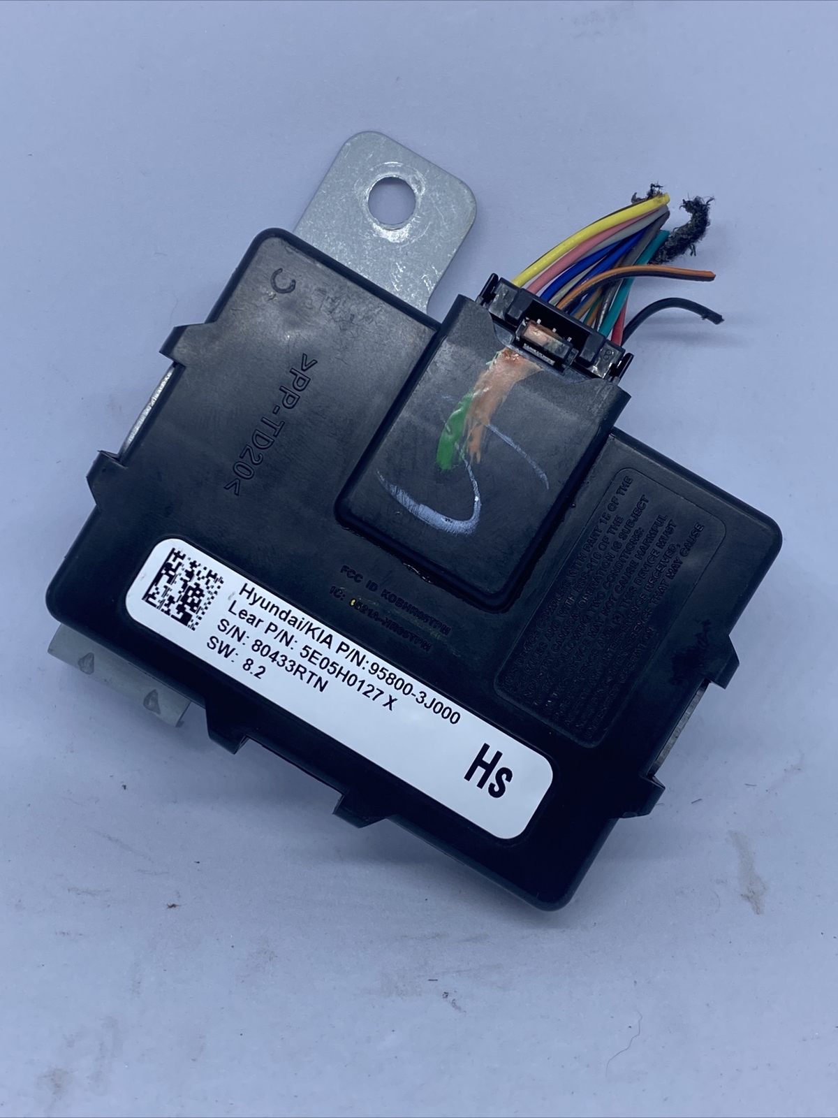 08-09 HYUNDAI SANTA FE TIRE PRESSURE MONITOR TPMS OEM 5E05H0127