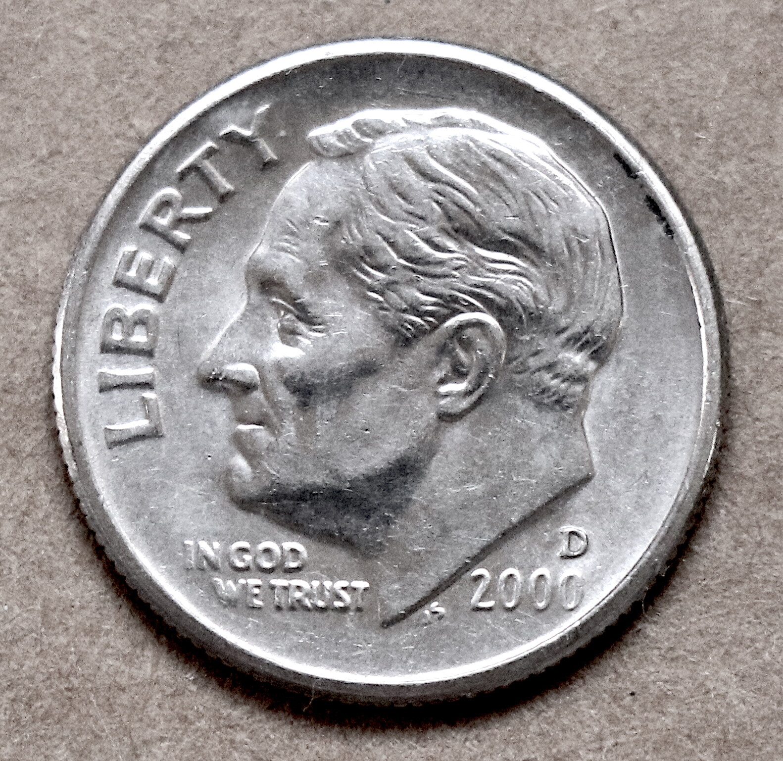 2000 D Roosevelt Dime BU