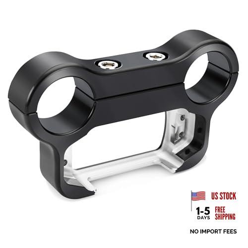 1 1/4 inch Digital Gauge Extension Data Display Relocation T-bar Mount Black