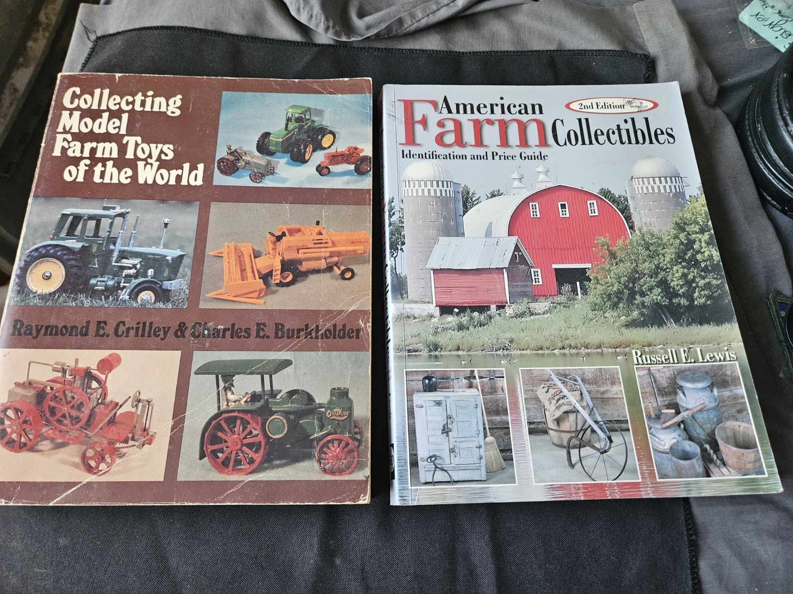 Lot Of 2 Vintage Original  Farm /tractor/Toy Collector's Books