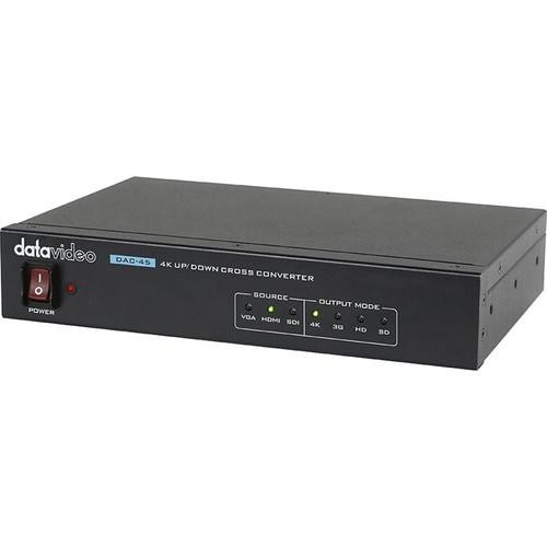Datavideo DAC-45 4K Up/Down Cross Converter VGA/HDMI/SDI to 4K HDMI/3G-SDI