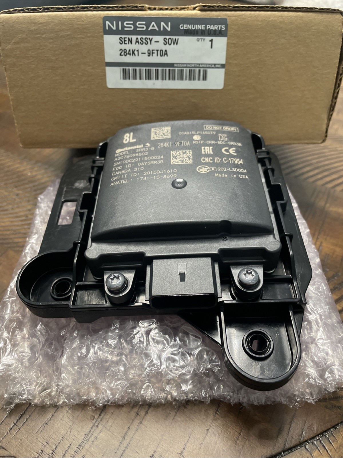Genuine Nissan Left Side Blind Spot Radar 284K1-9FT0A for Nissan Titan