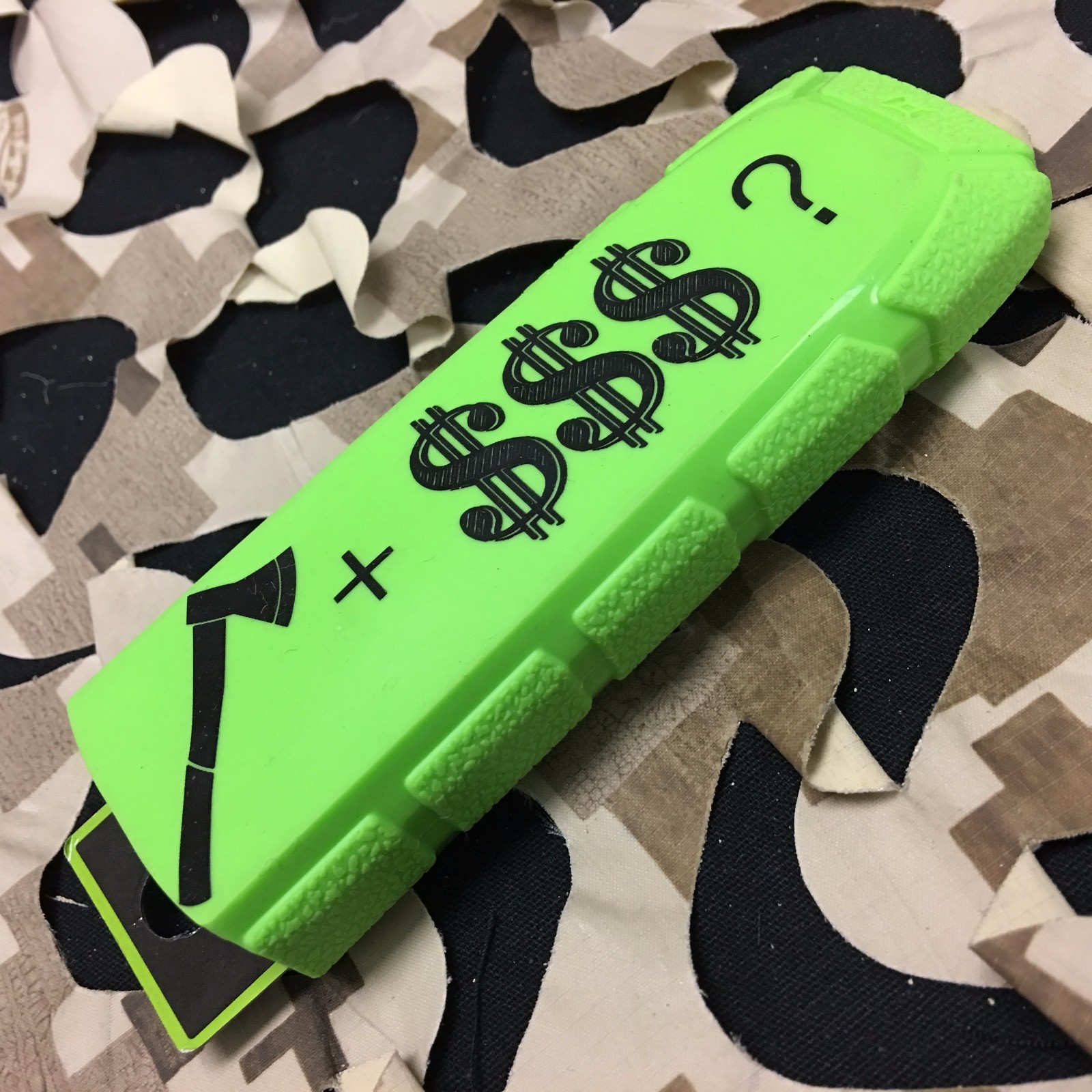 NEW Exalt Bayonet Barrel Cover Sock Plug Condom - Axe + Cash