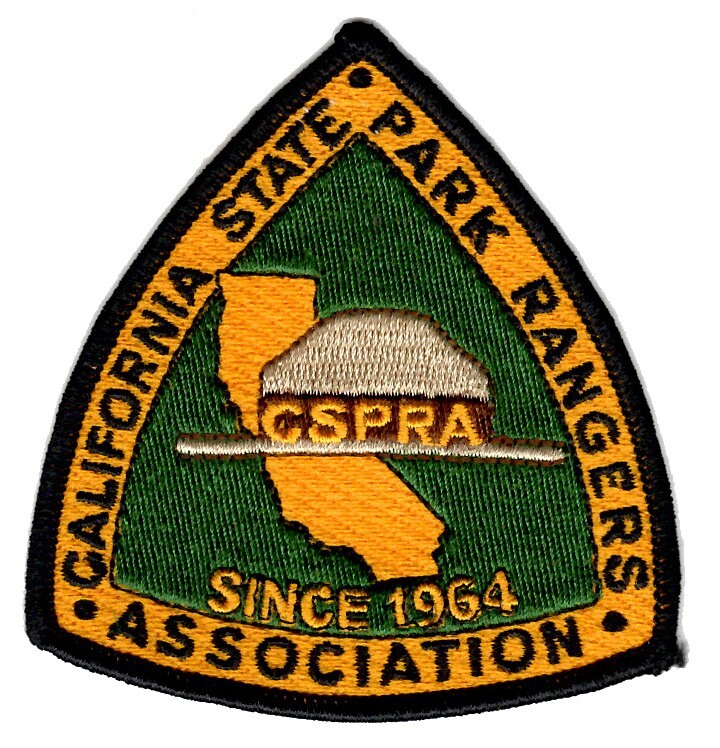 California State Park Ranger Association (CSPRA) older style Logo Patch