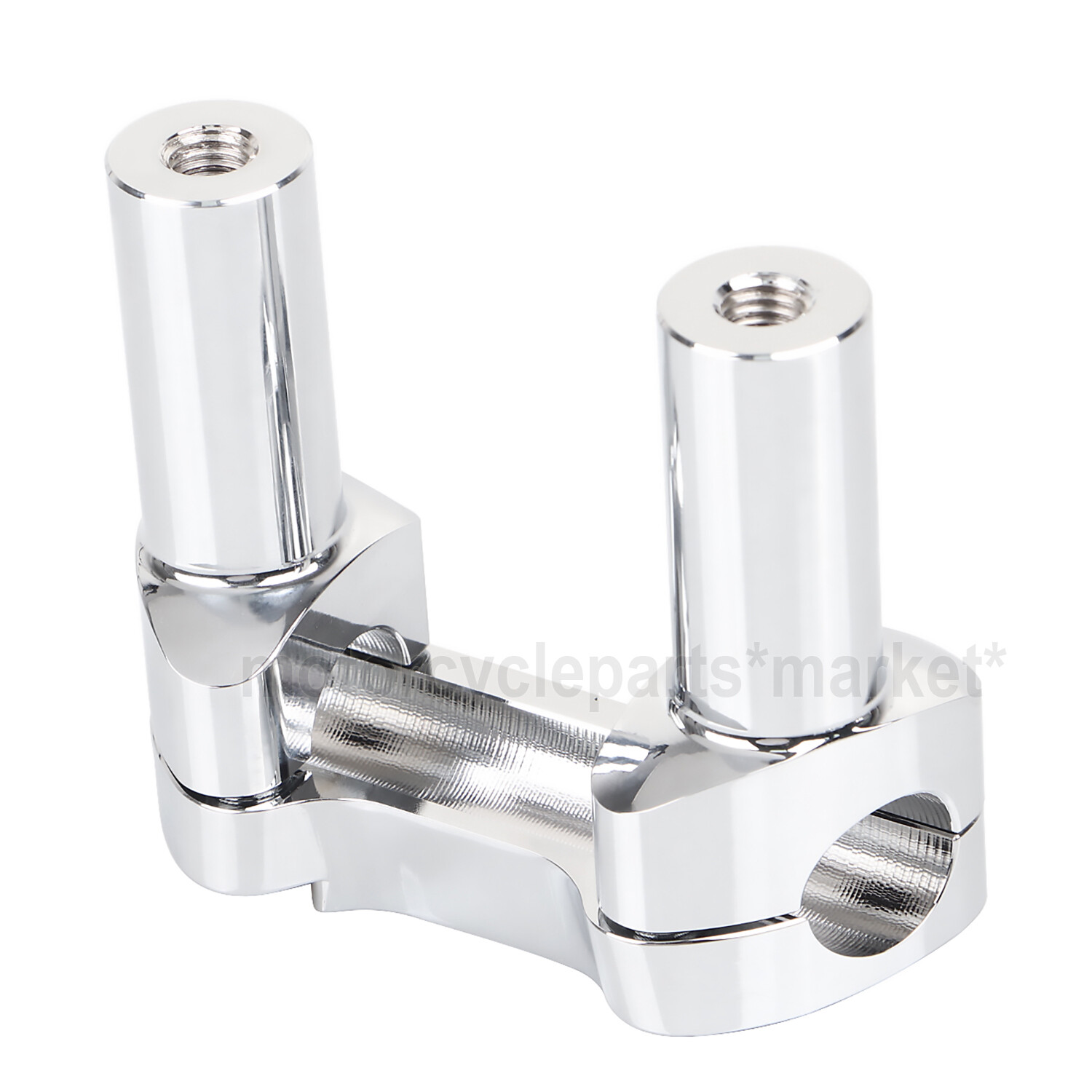 3.5" Handlebar Risers & Top Clamp For Harley Dyna FXDF FXDB Heritage Softail