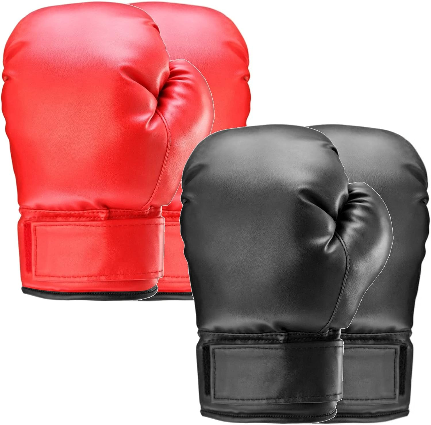 2 Pairs Boxing Gloves Set, Boxing Training Gloves for Playing Practice Suitable