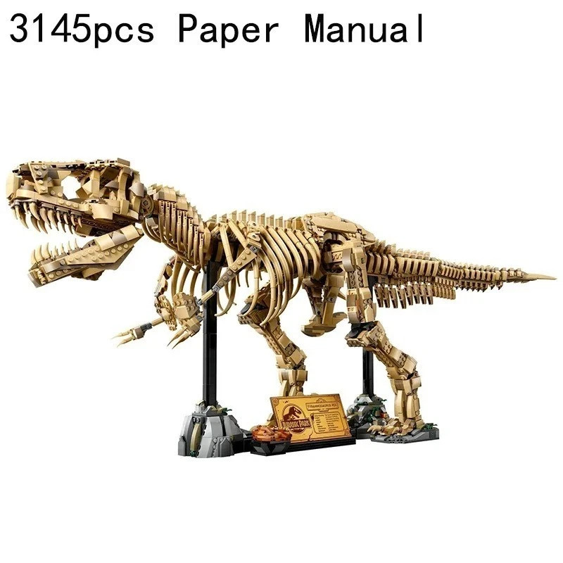 Jurassic World Dinosaurier-Fossilien Tyrannosaurus rex Building Set Replika