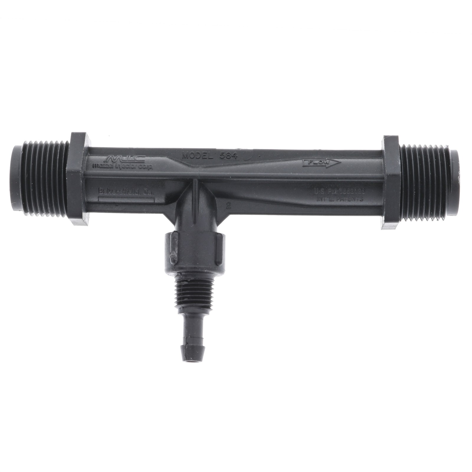 Mazzei Black Polypropylene Injectors