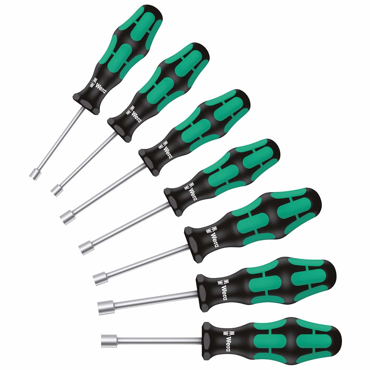 Wera 05345230001 395 Holo/7 Sw 3/16" - 1/2" Screwdriver Set