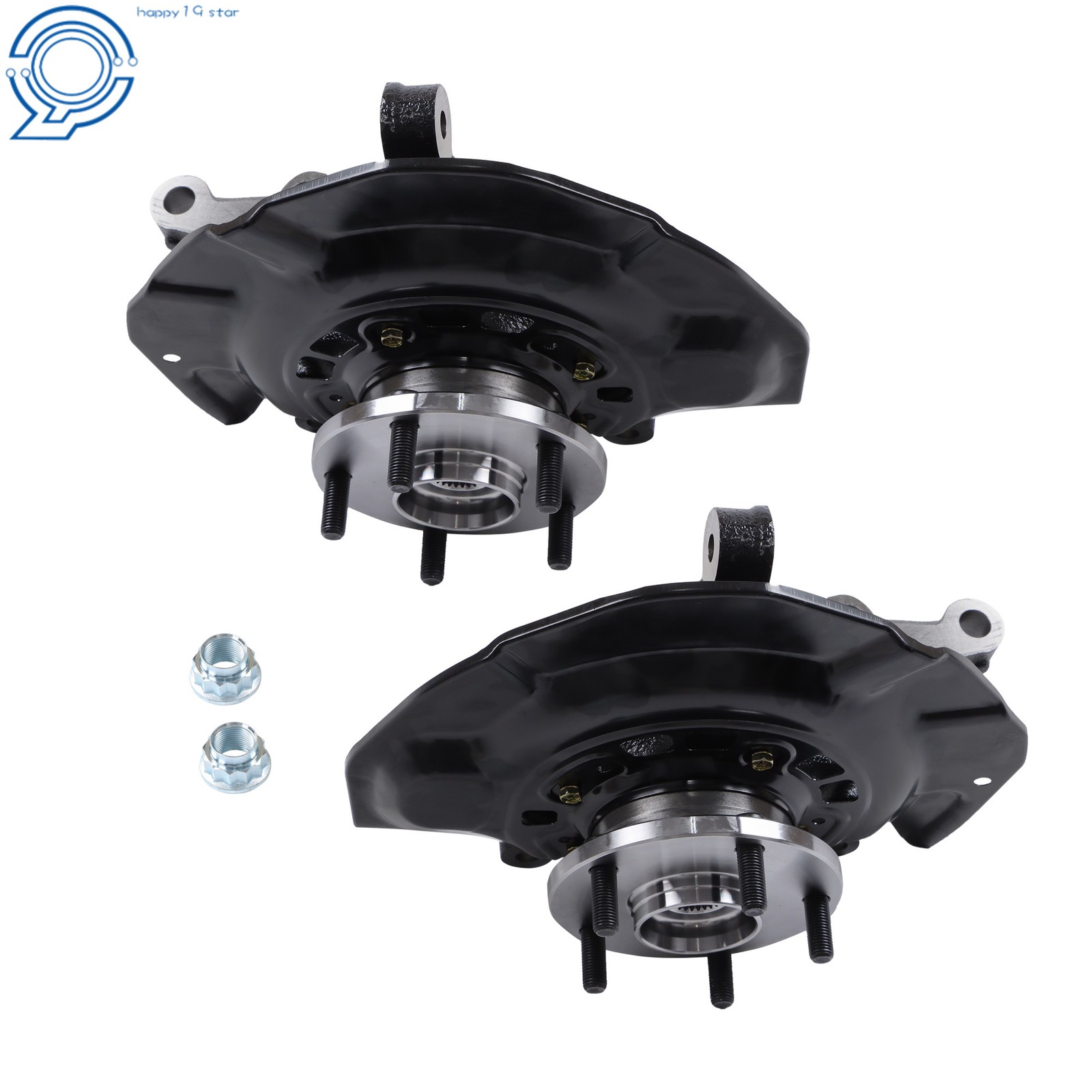 for Lexus RX350 3.5L V6 Front Steering Knuckle & Wheel Bearing Hub Assembly Pair