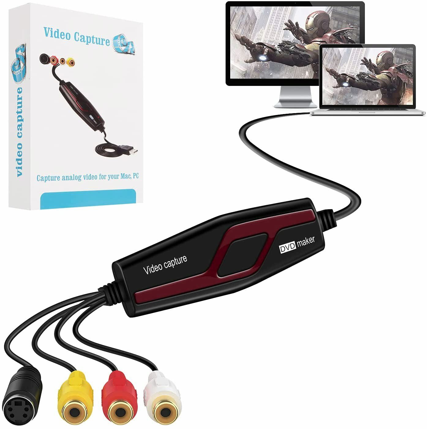 Video Capture Converter, Capture Analog Video to Digital for Your Mac or Windows