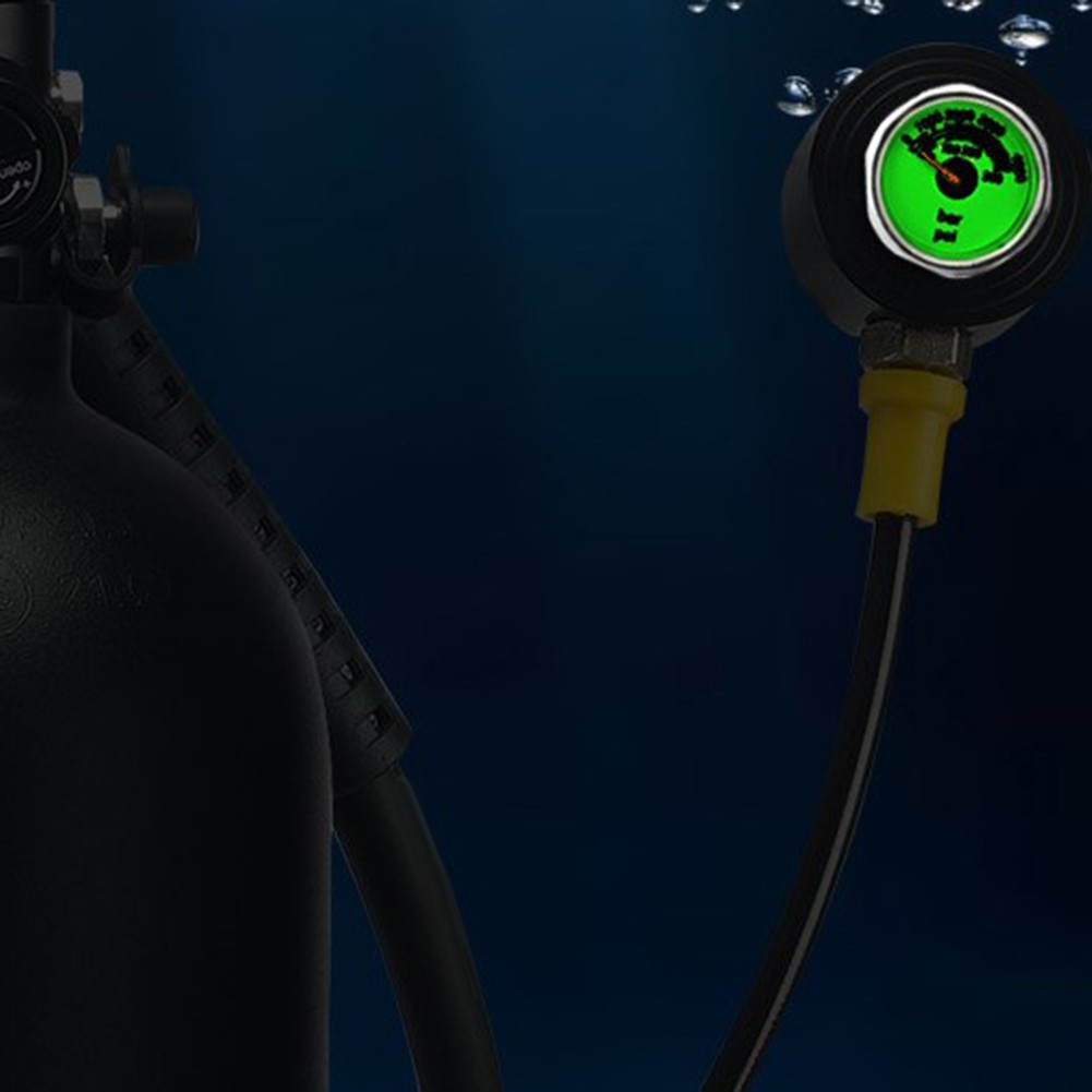 High Performance Scuba Diving Pressure Gauge Luminous for DIAL M10*1 Thread
