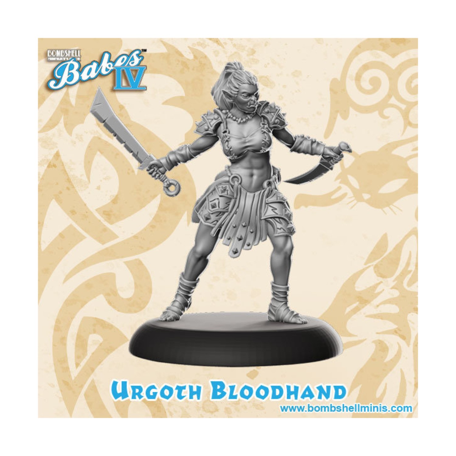 Bombshell Mini 32mm Urgoth Bloodhand Pack New