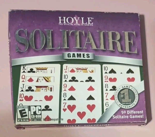 Vintage Video Games Pc Cd-ROM Oil Solitaire Games Shuffle Up And Deal 2005
