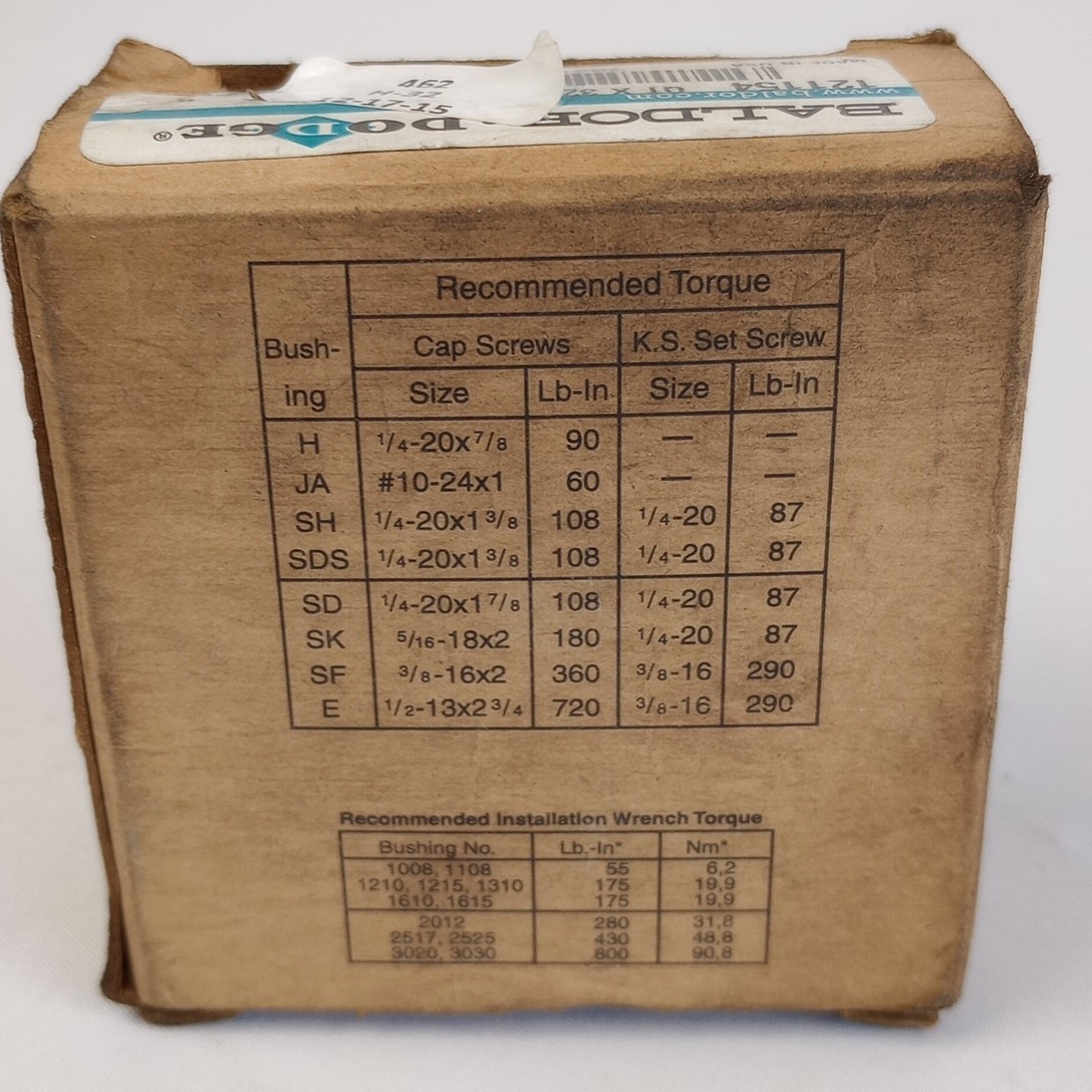 Baldor Dodge 121154 QT X 32mm