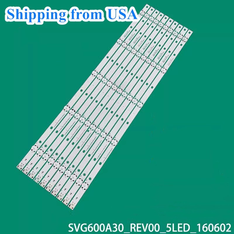 Set of Vizio E60-E3 D60-D3 LED Backlight Strips LG 60inch SVG600A30 SVG600A25