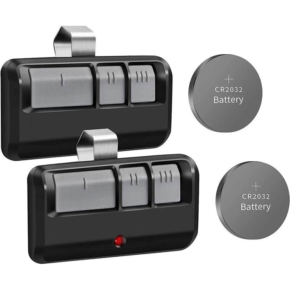 2x Garage Door Remote Opener For Liftmaster Chamberlain 953estd 3-Button Yellow