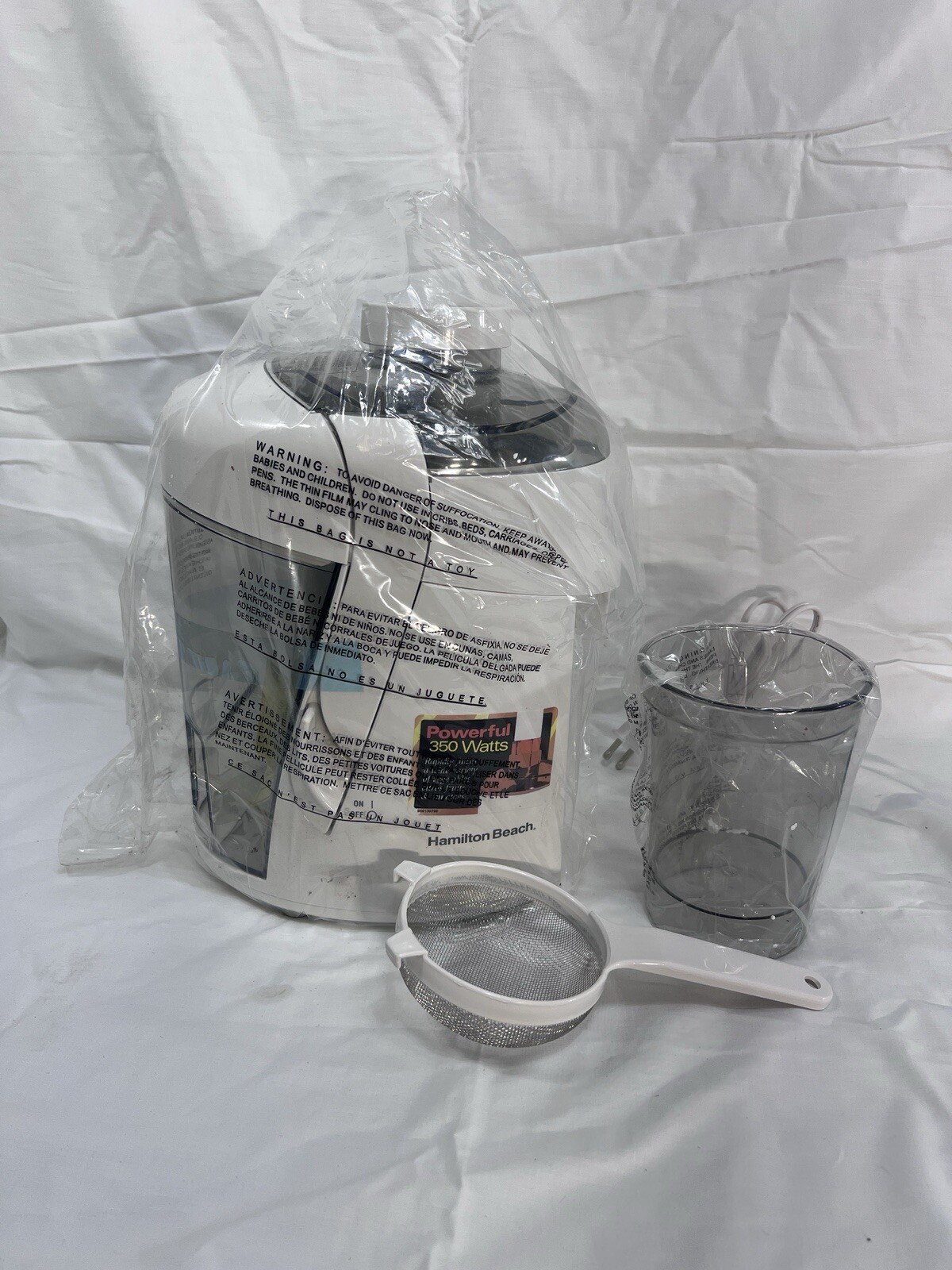 Pre-owned Hamilton Beach Juice Extractor Model 67811 Type CJ09
