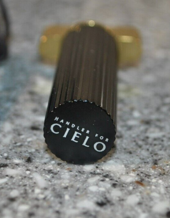 Stylish Cielo Black & Gold Pill Holder