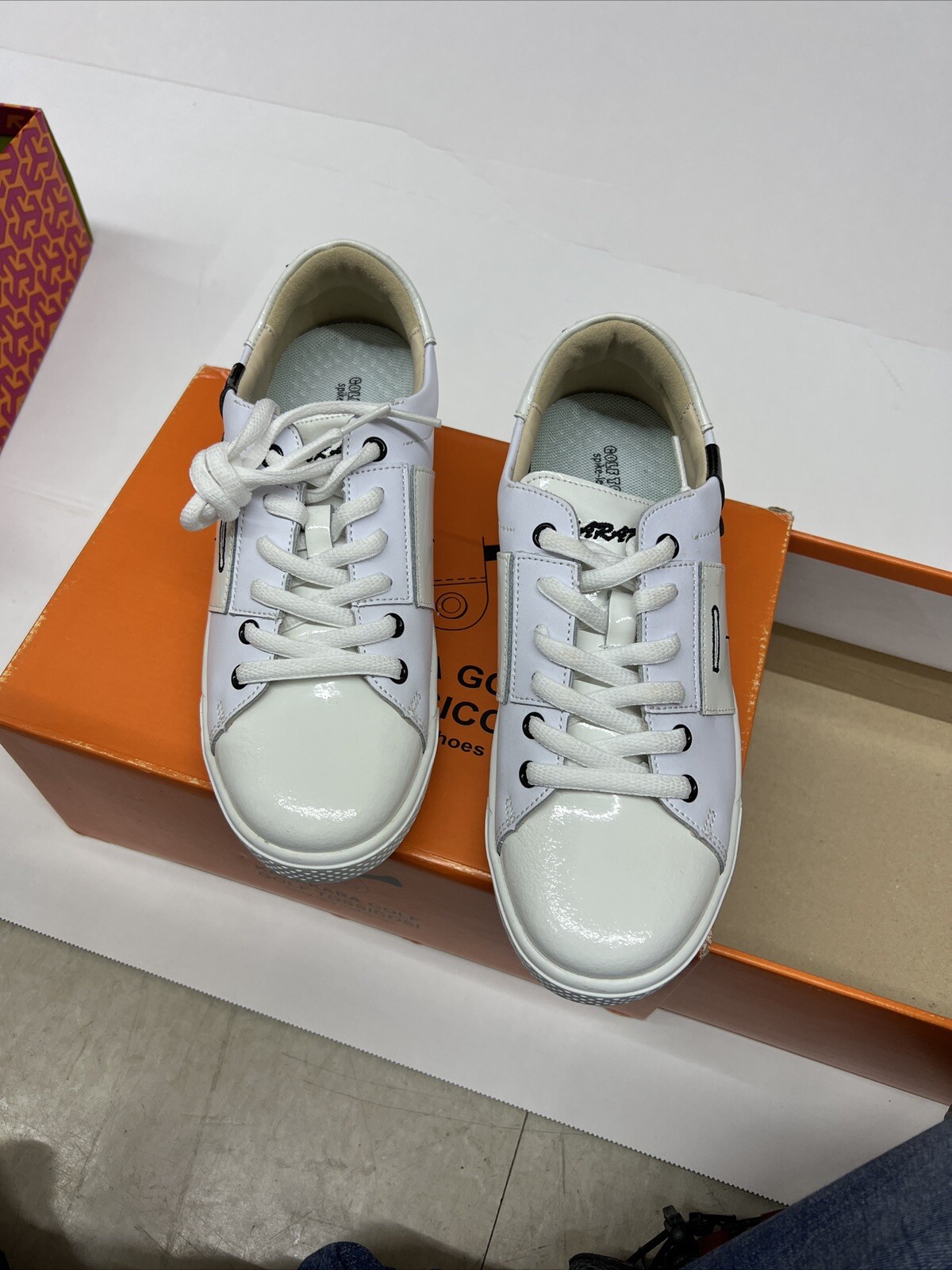 Karakara Golf Shoes KR - 406 Shine White