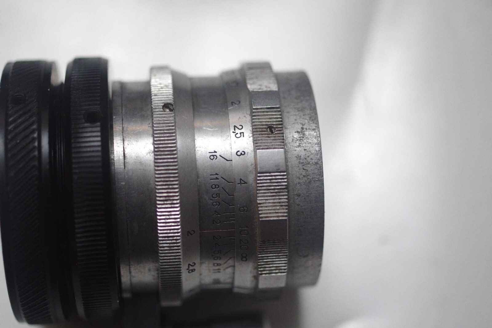 KMZ Start Lens Onto Sigma/Panasonic/Leica mount Adapter with close focus adjusta
