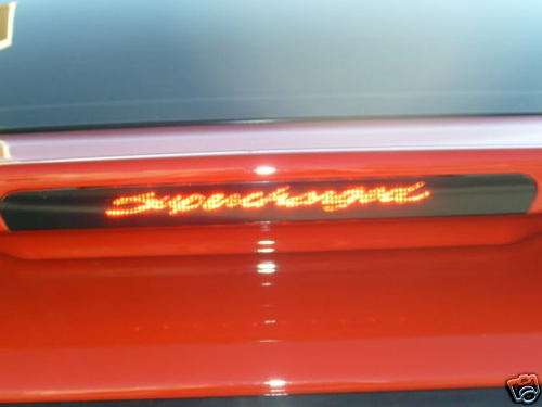 3rd Brake light vinyl overlay decal graphic sticker fits 04+ Pontiac Grand Prix