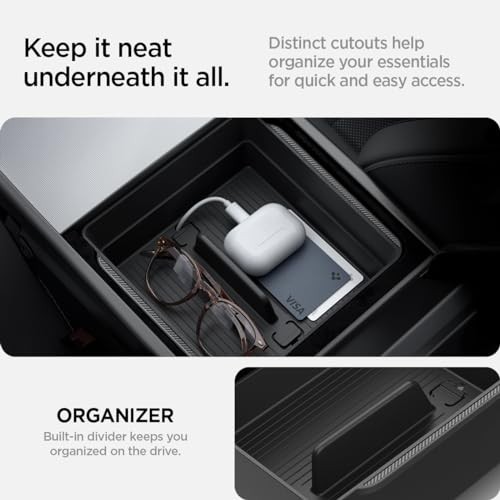 Spigen for Tesla Model Y Juniper (Standard, Premium & Armrest Console Organizer