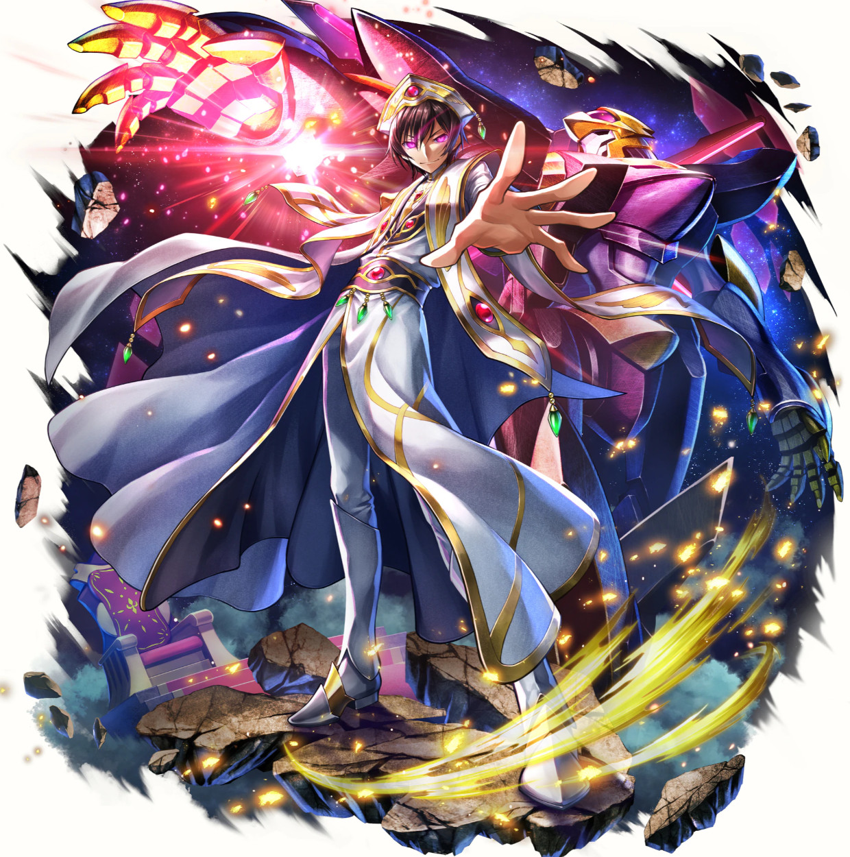 Last Cloudia Global English starter Emperor Lelouch + 550k gems 5+ UR ark