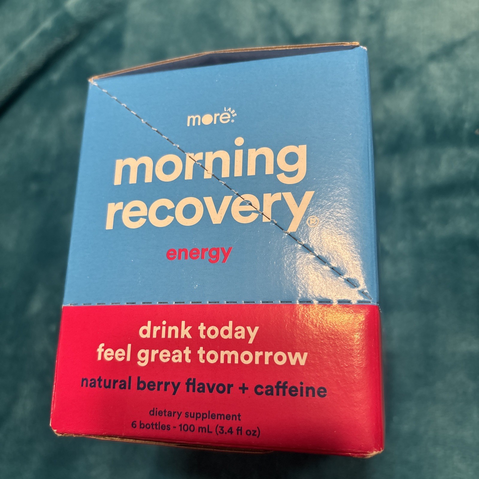 More Labs Morning Recovery Electrolyte Drink – Berry | 6-Pack