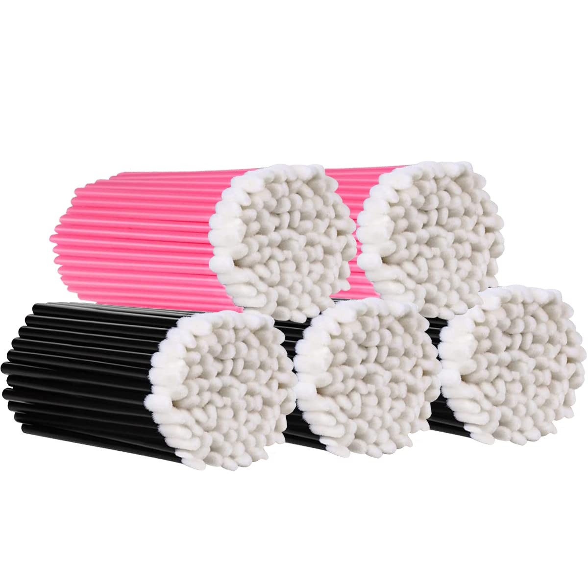 500Pcs Disposable Lip Wands Applicators, Lint Free Lip Brushes Lipstick Gloss