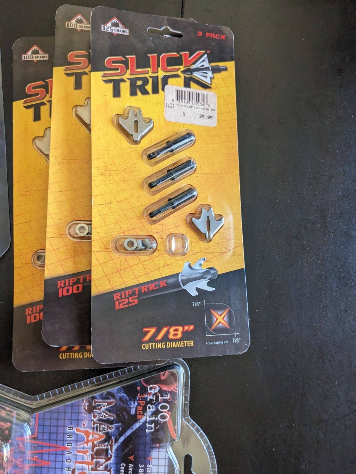 Crossbow Kit - Cocking system, Broadheads, Safety and Dampeners