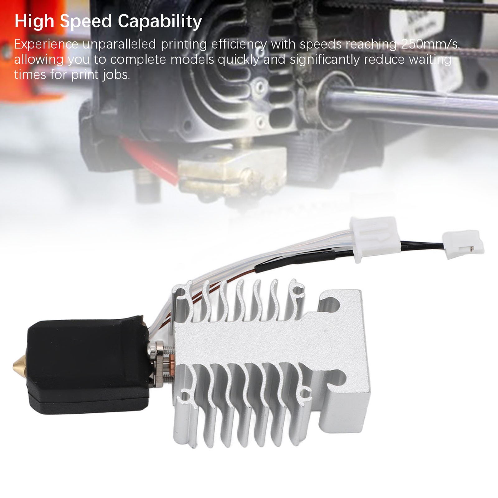 Pre Assembled Hotend Kit Efficient Cooling Design For High Temperature Printing