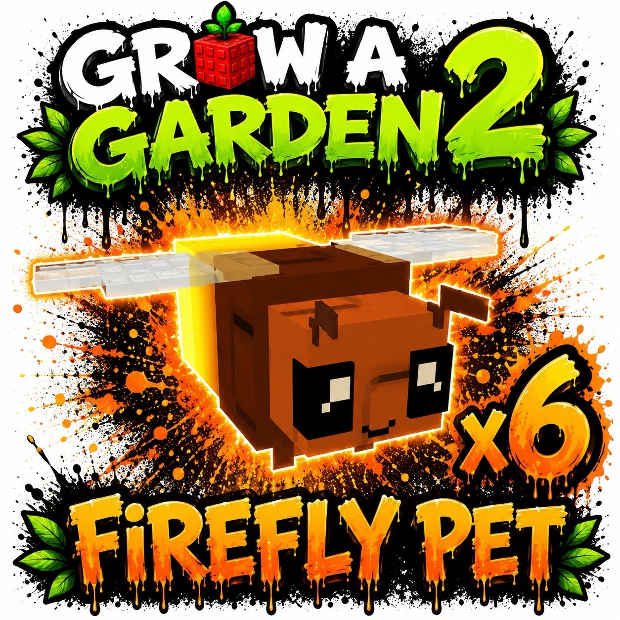 🔥X6 FIREFLY PETS🪰| Grow a Garden 2 | 100% legit | FAST 💨 | GAG2 | CHEAPEST