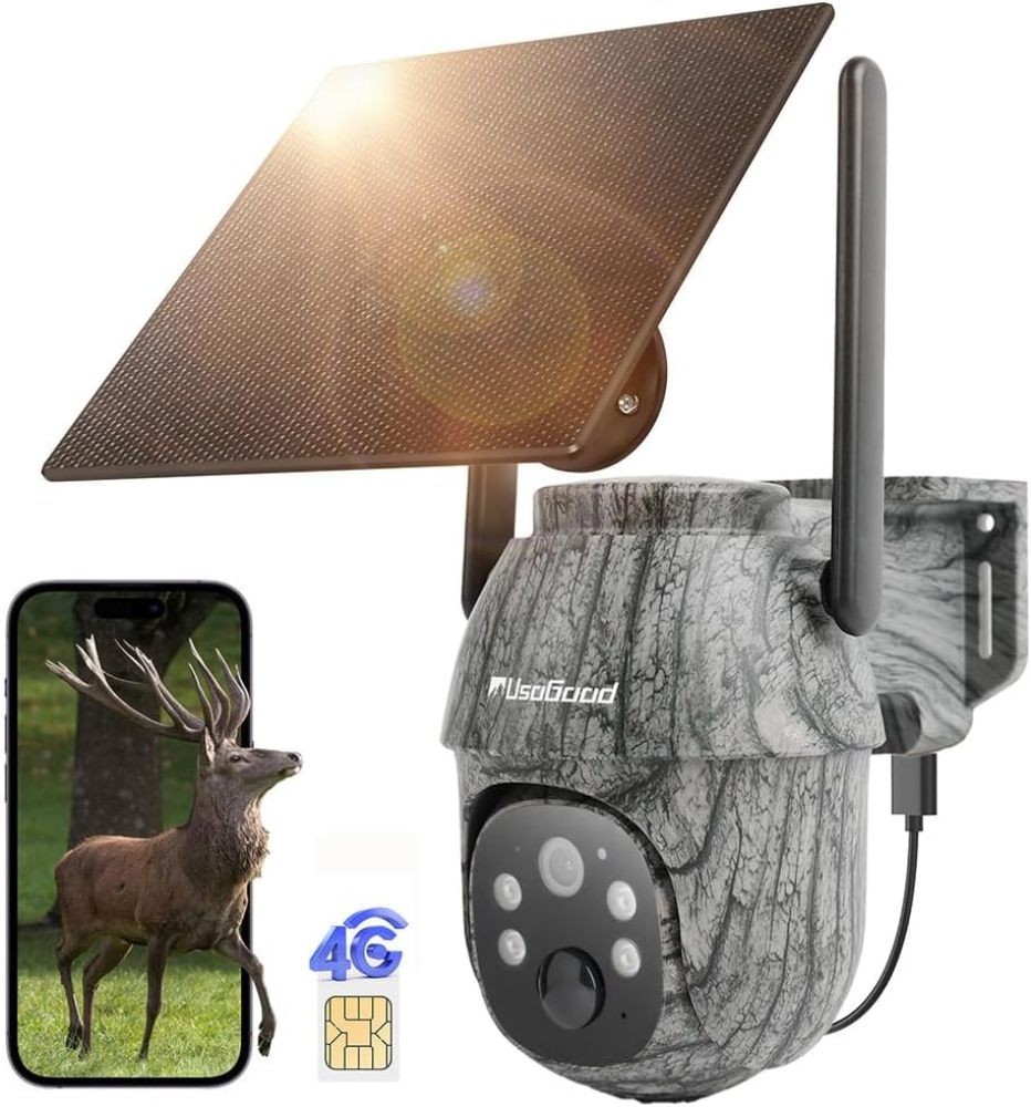 4G LTE Cellular Trail Cameras Included 32GB Memory Card&SIM Card 2K Night Vision