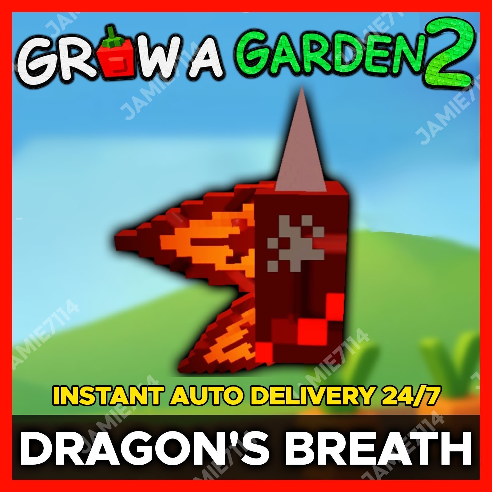🪴Grow a Garden 2 | Dragon's Breath Seed | GAG2 Fast & Easy