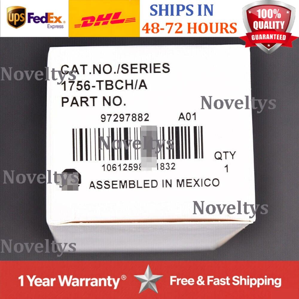 New Sealed 1756-TBCH ControlLogix 36 Pin Cage-Clamp Terminal Block US Free Tax