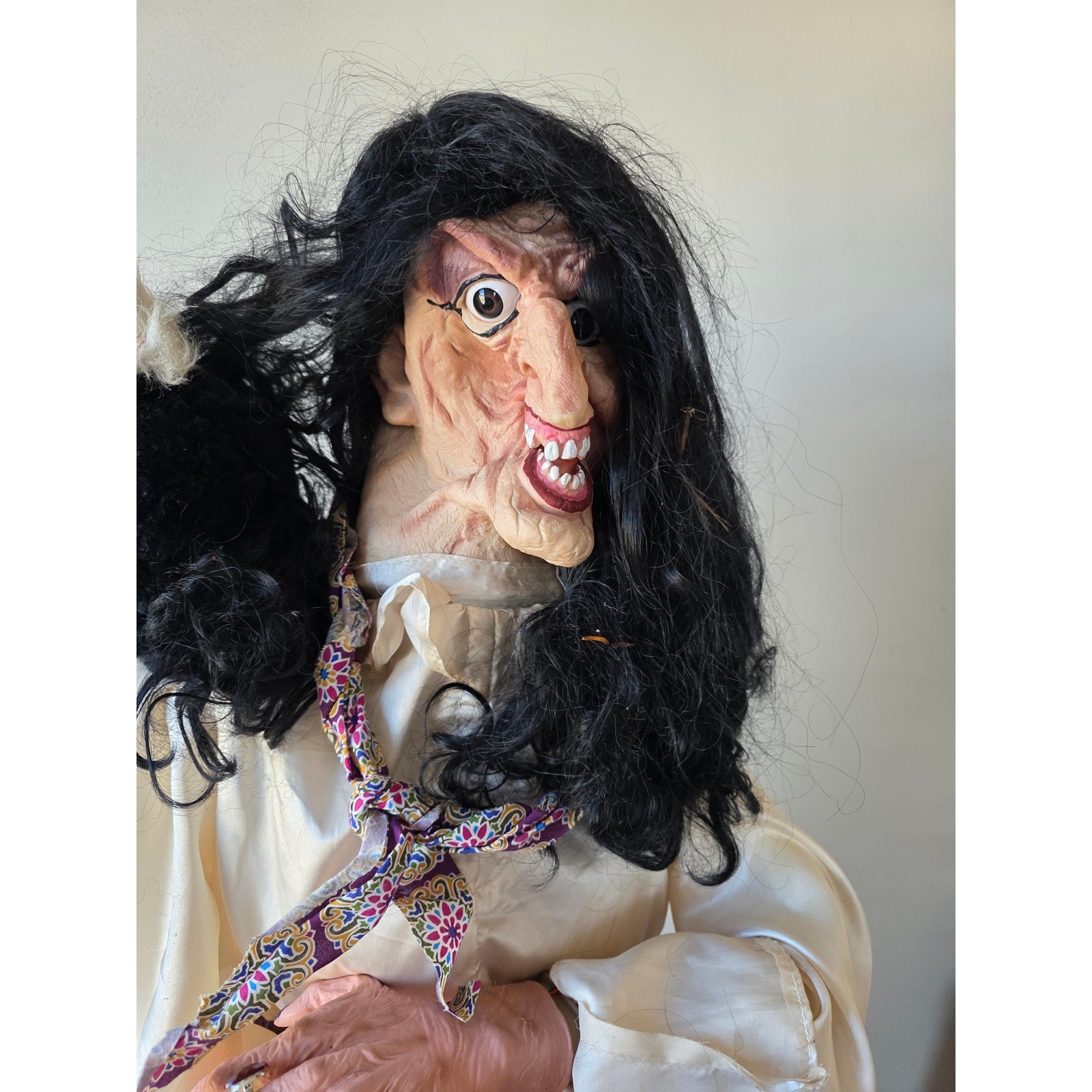 Vintage magic power fortune teller AS IS Halloween vulture life-size