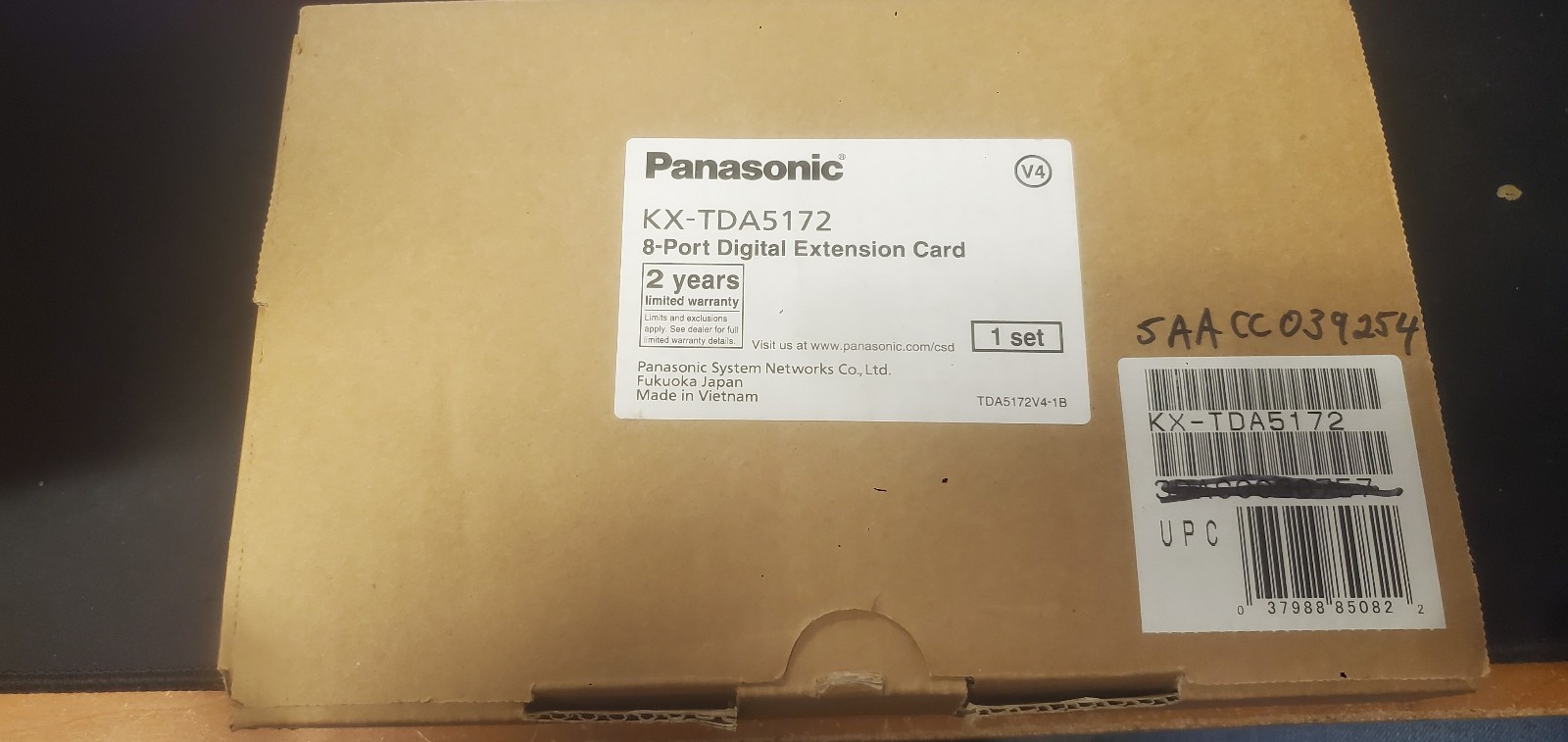 Panasonic KX-TDA5172 8 Port Digital Extension Card