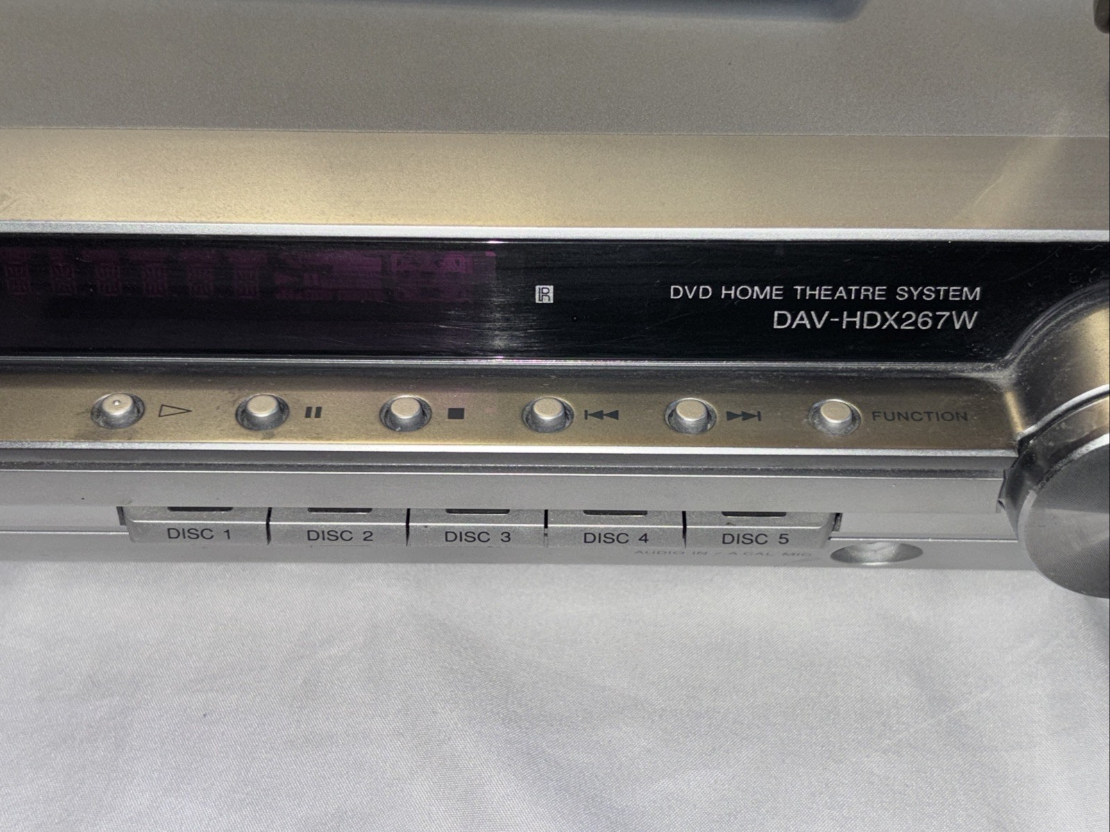 DVD Sony Surround Sound System 5 Disc Receiver Complete! DAV-HDX265