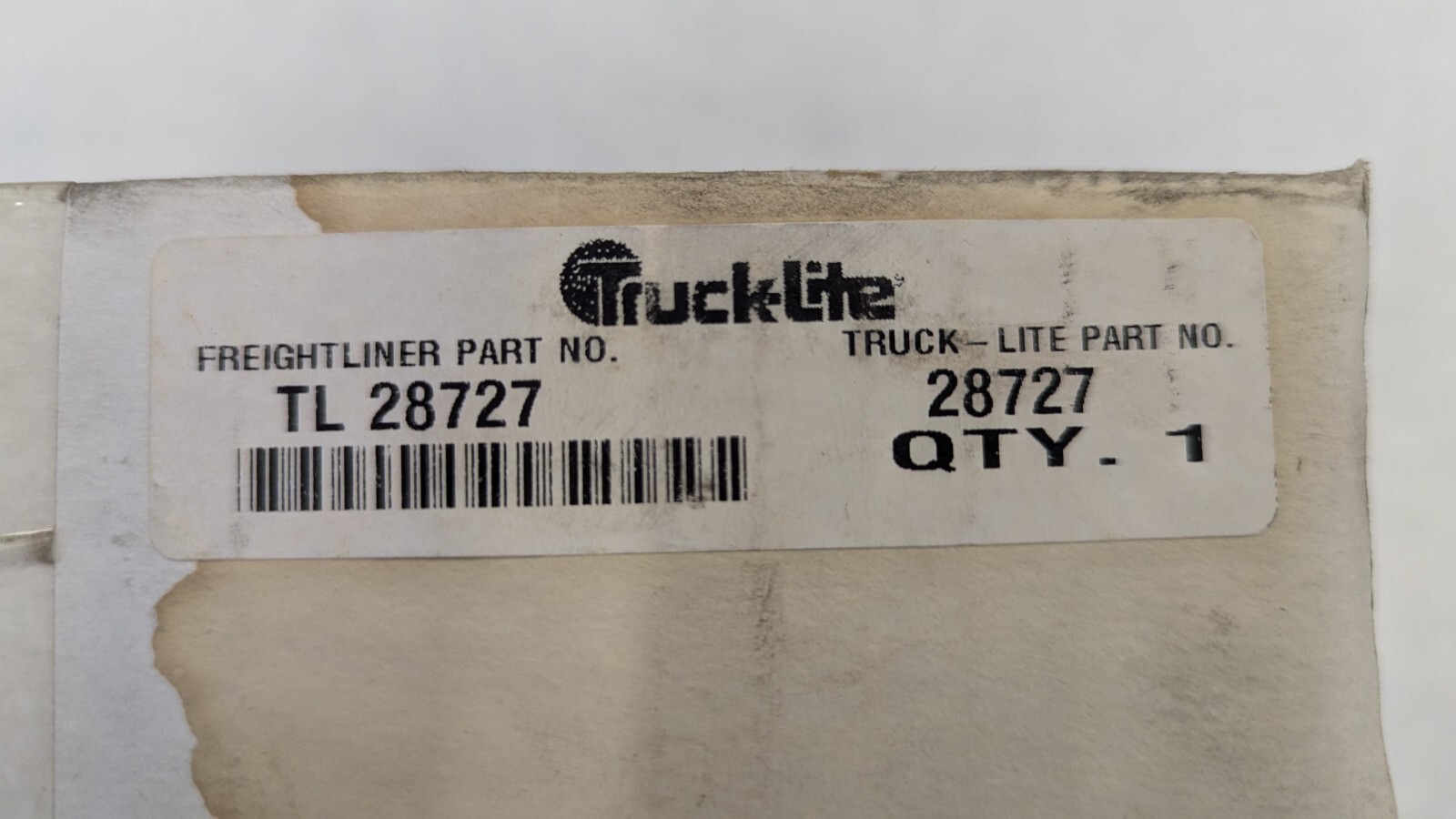 TL28727 Freightliner Mirror Back Cover LH Chrome 28727