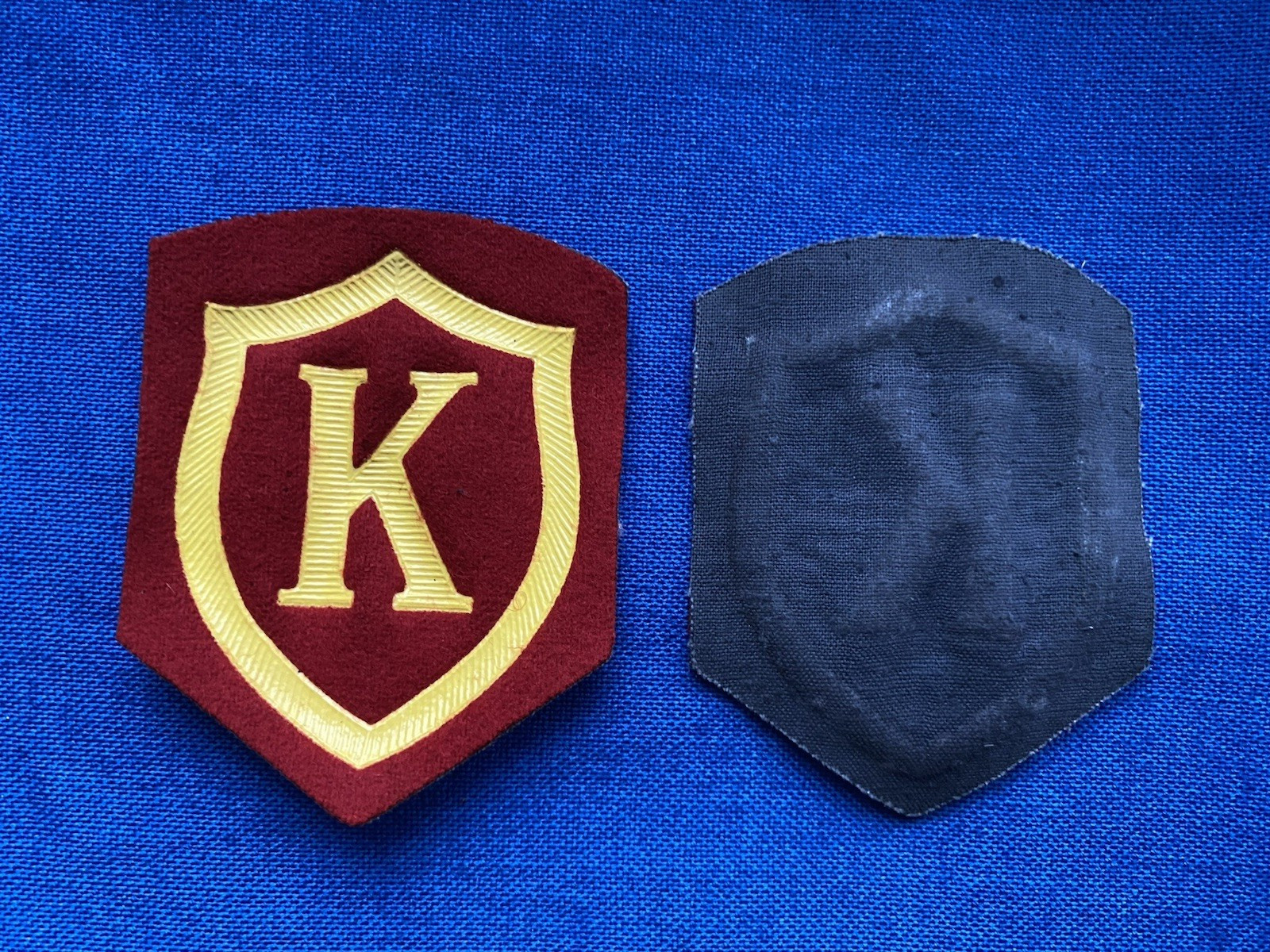 USSR Soviet Russian Army patch Military Commandant. Military police.