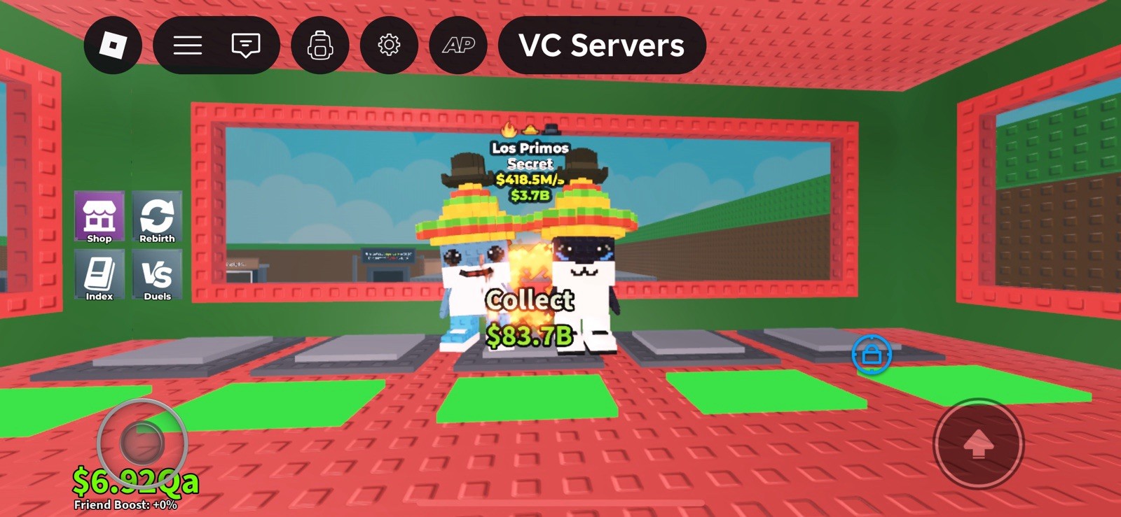 VC Servers Los Primos Secret Virtual Collectible Game Item Asset