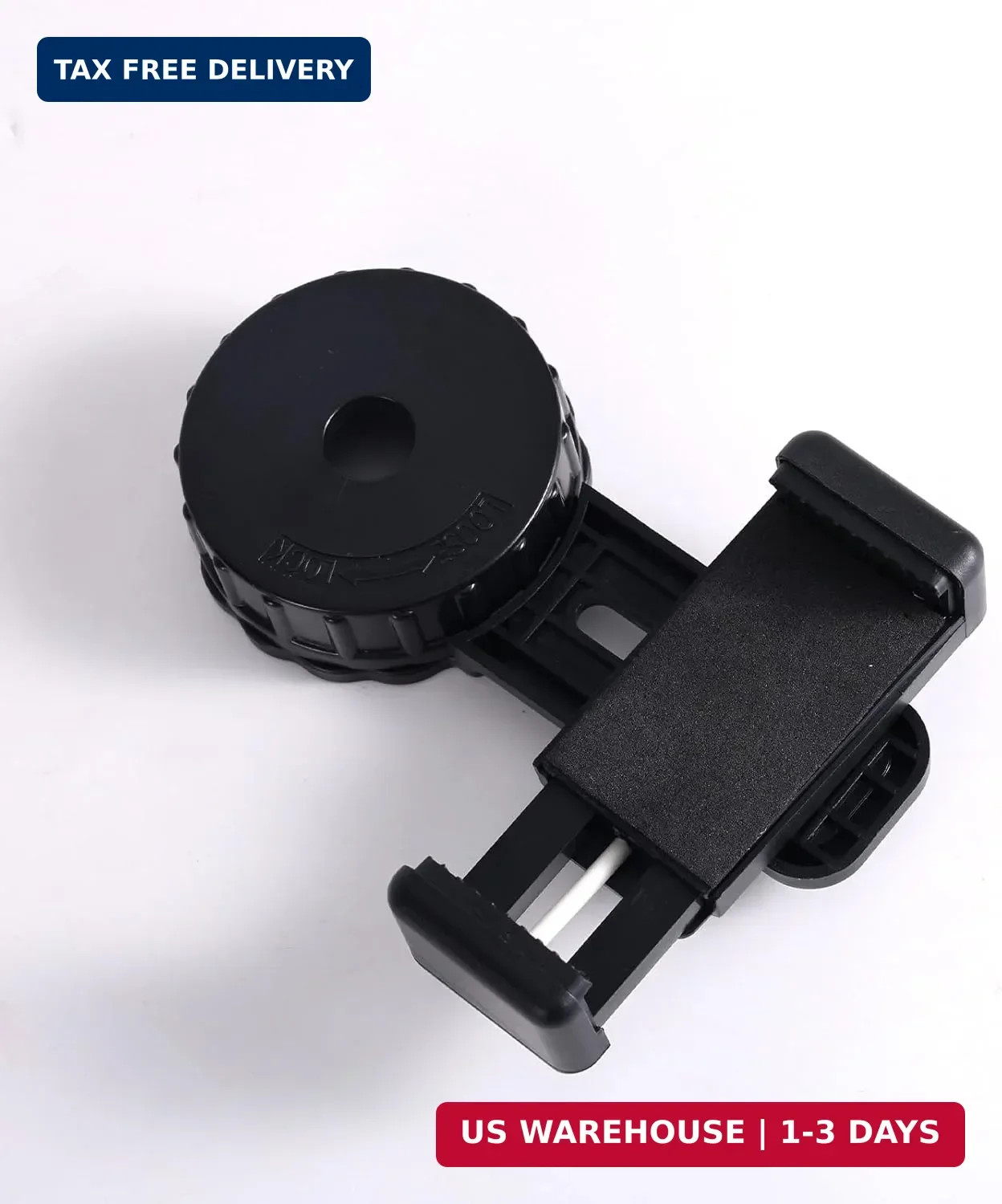 Universal Binocular Phone Adapter, 360°Rotatable Telescope Microscope Phone Moun