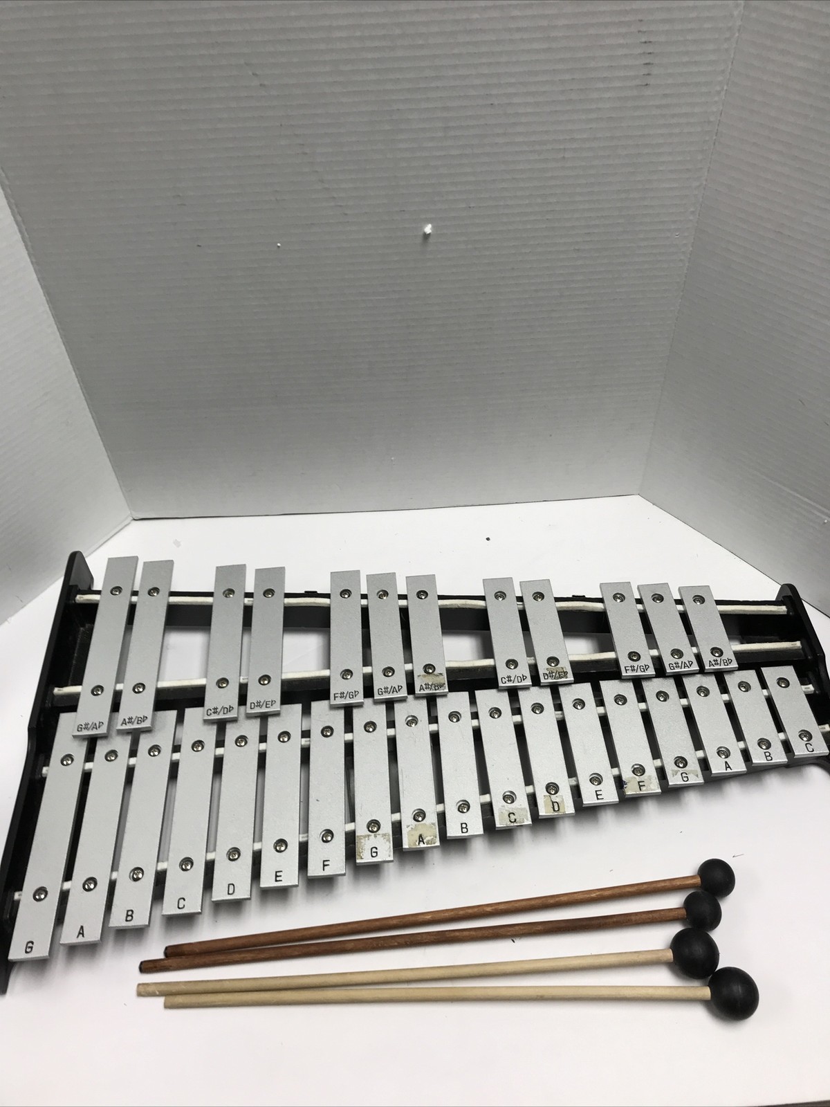 Pearl Xylophone Percussion Band Student Practice Bells Student 32-Key