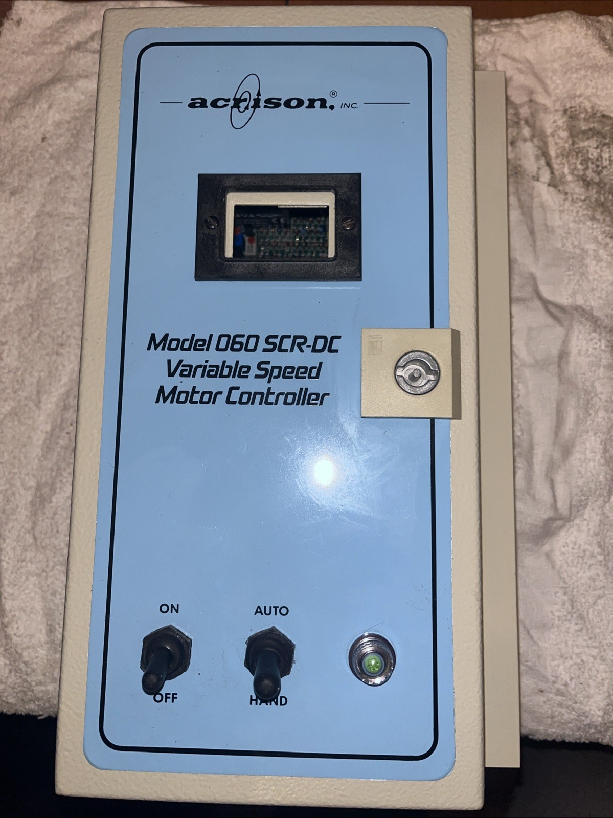 New Acrison Inc. Model 060 SCR-DC 1103 Variable Speed Motor Controller Free Ship