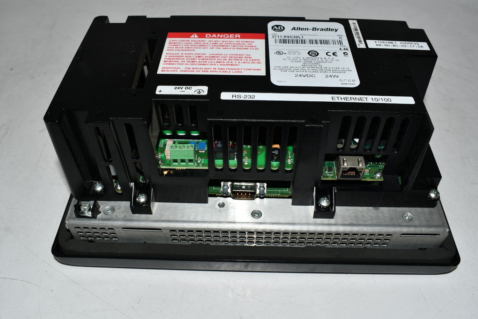 NEW Allen Bradley 2711-K6C20L1 PanelView 600 OPERATOR INTERFACE 5.7 INCH DISPLAY